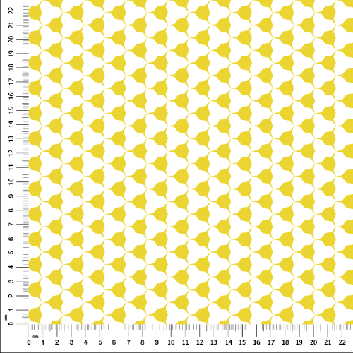 Tela geométrico amarillo ARONDIR 201